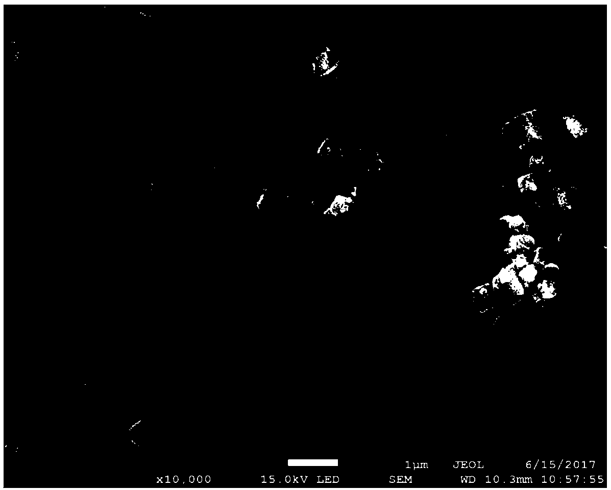 Bimetallic organic framework antibacterial nanoparticles with photothermal effect, and preparation method and application thereof