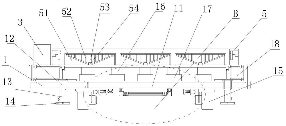 Universal translation car frame for stage performance