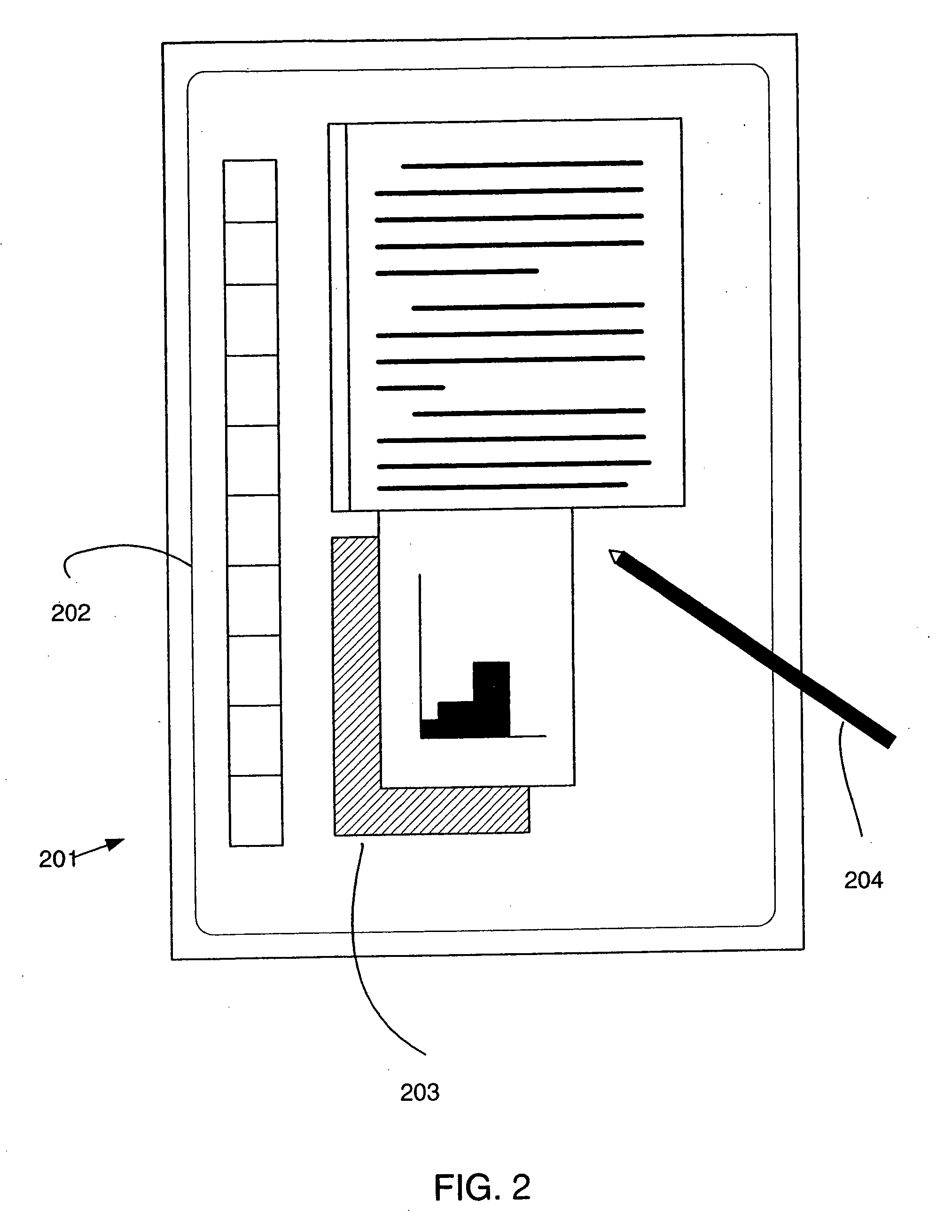 Method and apparatus for managing input focus and z-order