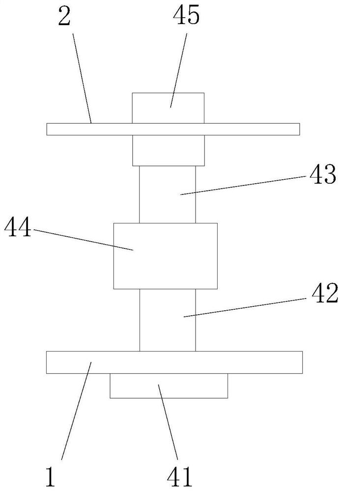 Three-coordinate image measuring instrument platform vertical fine adjustment device and implementation method thereof