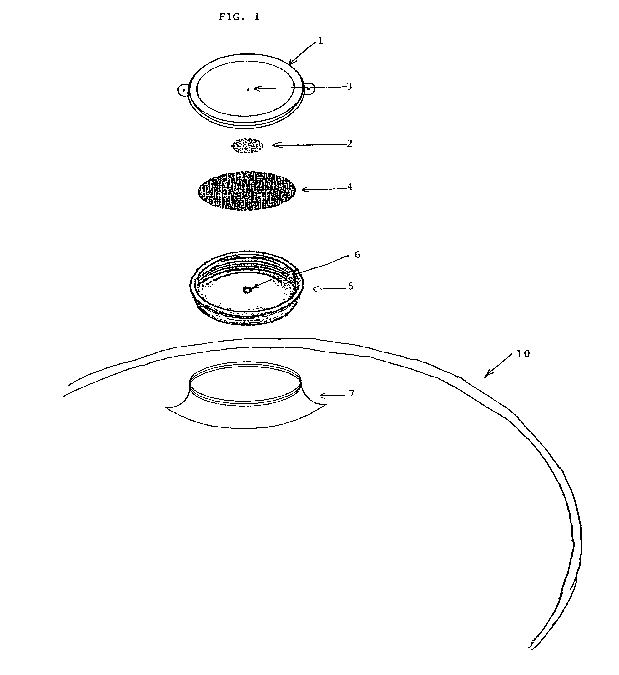 Moisture absorbent scavenger and vacuum relief device for chemical containers