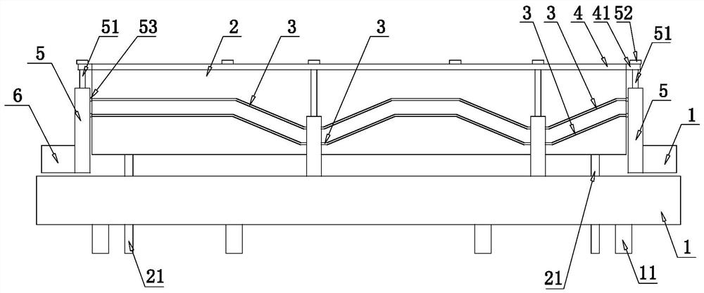 Continuous soaking and spraying system for Chinese herbaceous peony after plant division