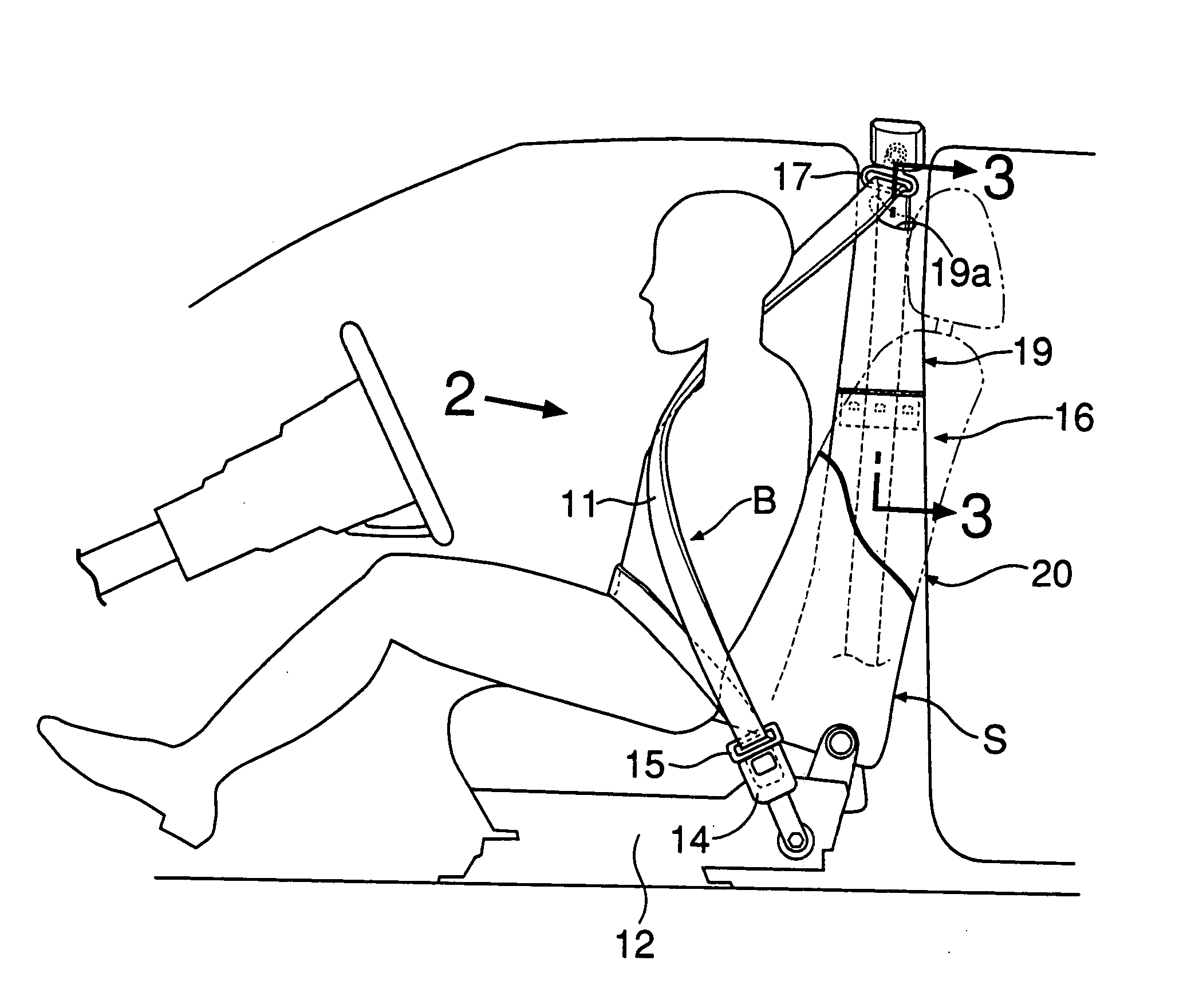 Structure of pillar garnish for automobile