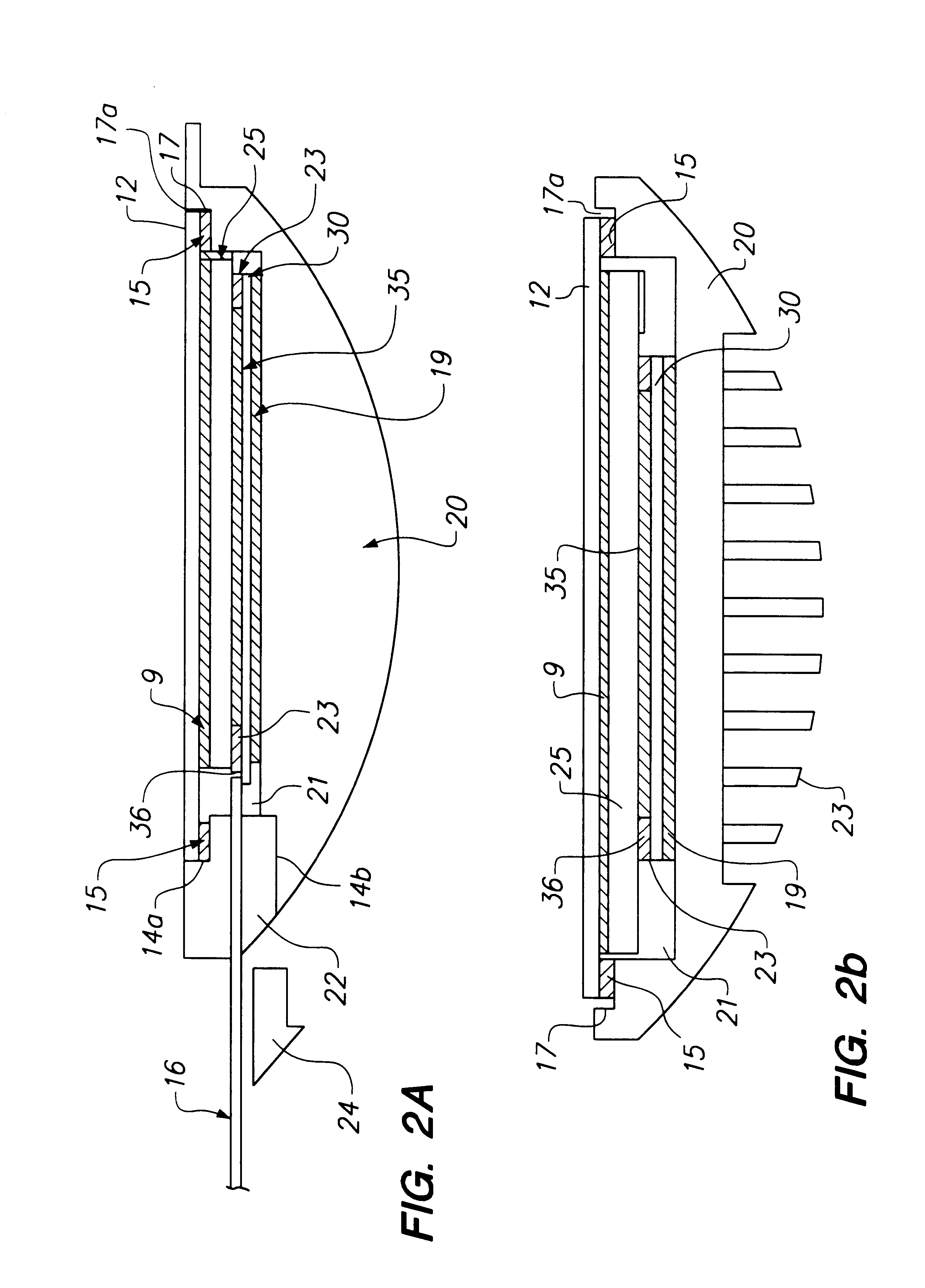 Assembly including an active matrix liquid crystal display module and having plural environmental seals