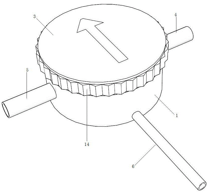 Hand touch type switch device of solar water heater