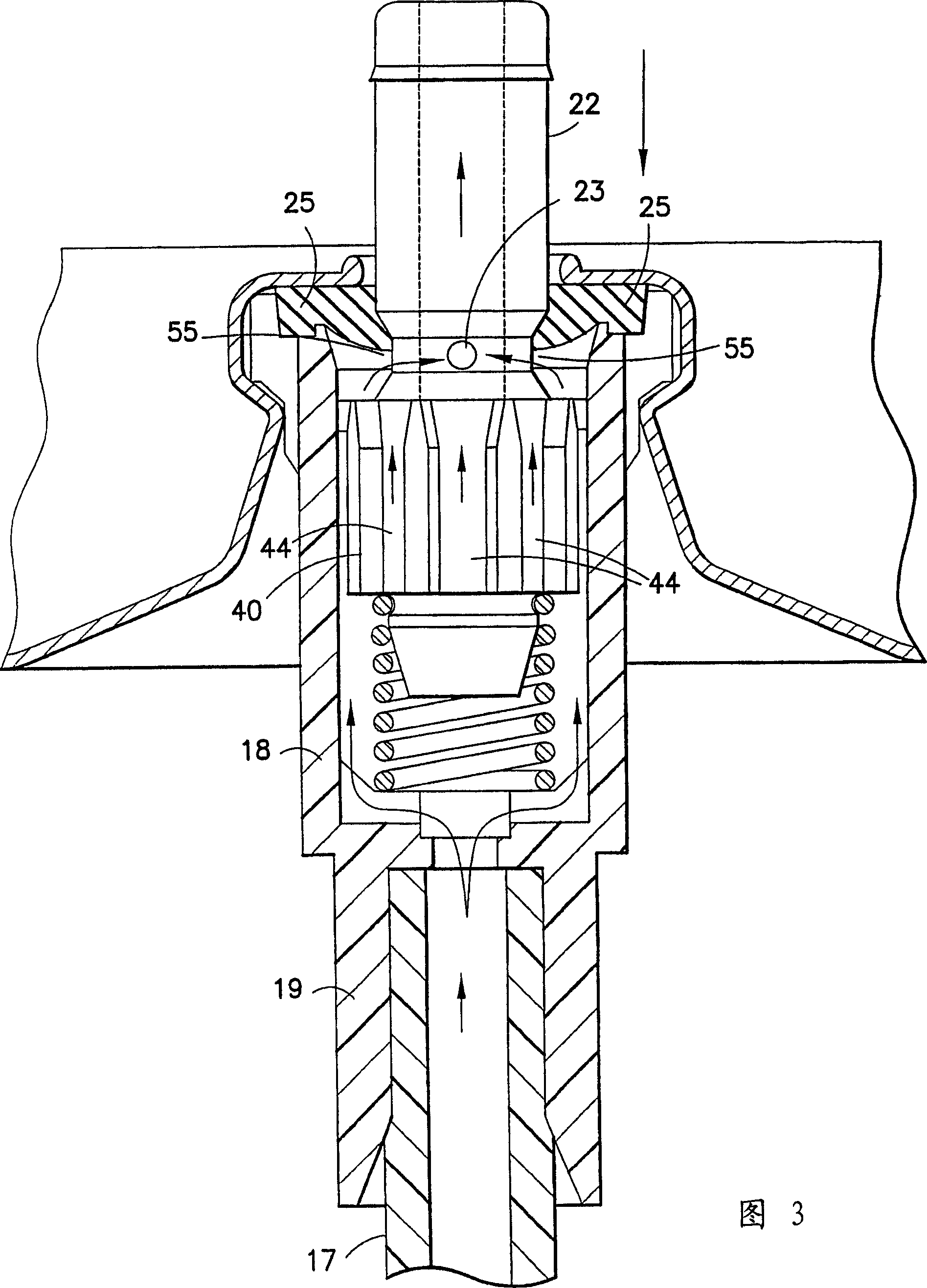 Aerosol powder valve