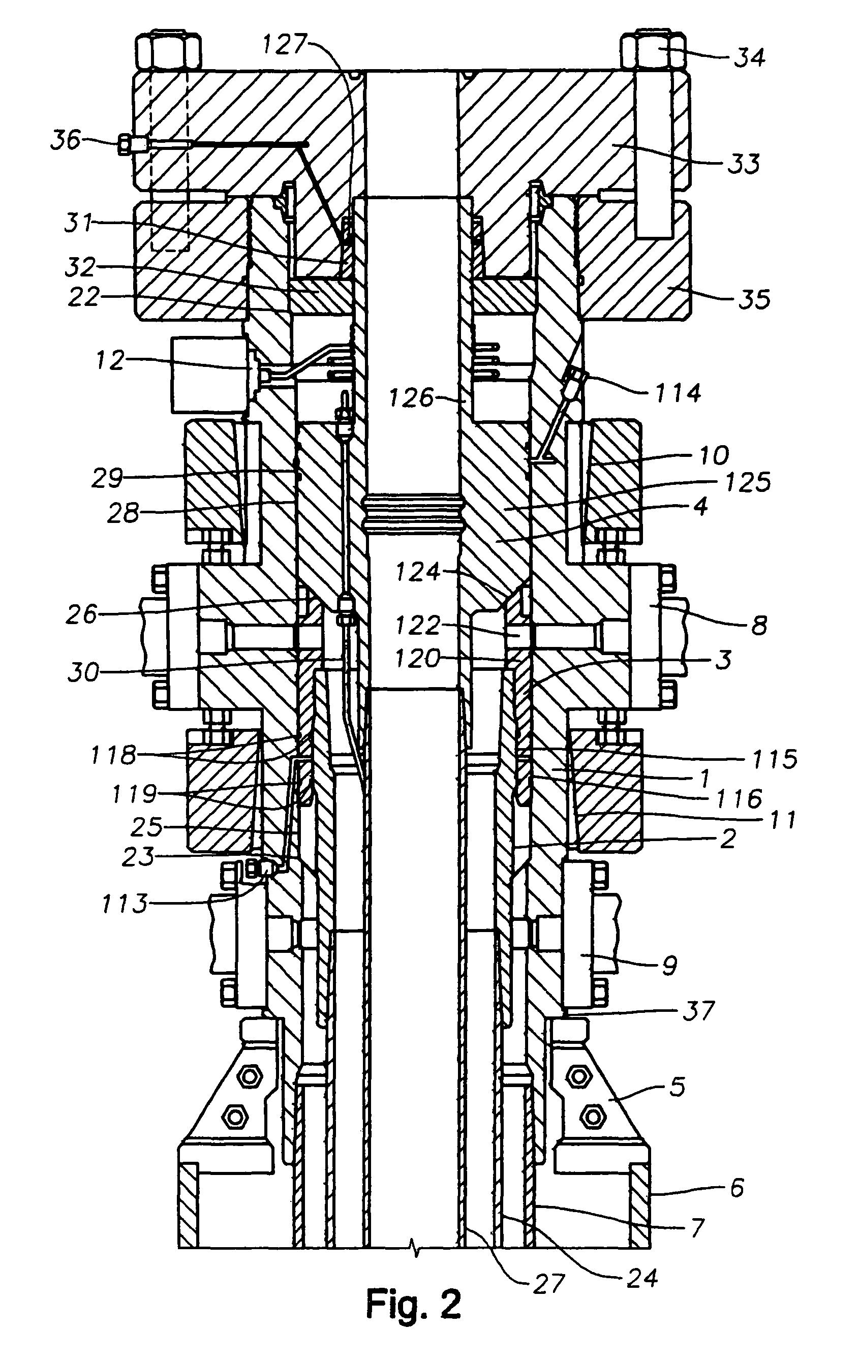 Externally activated seal system for wellhead