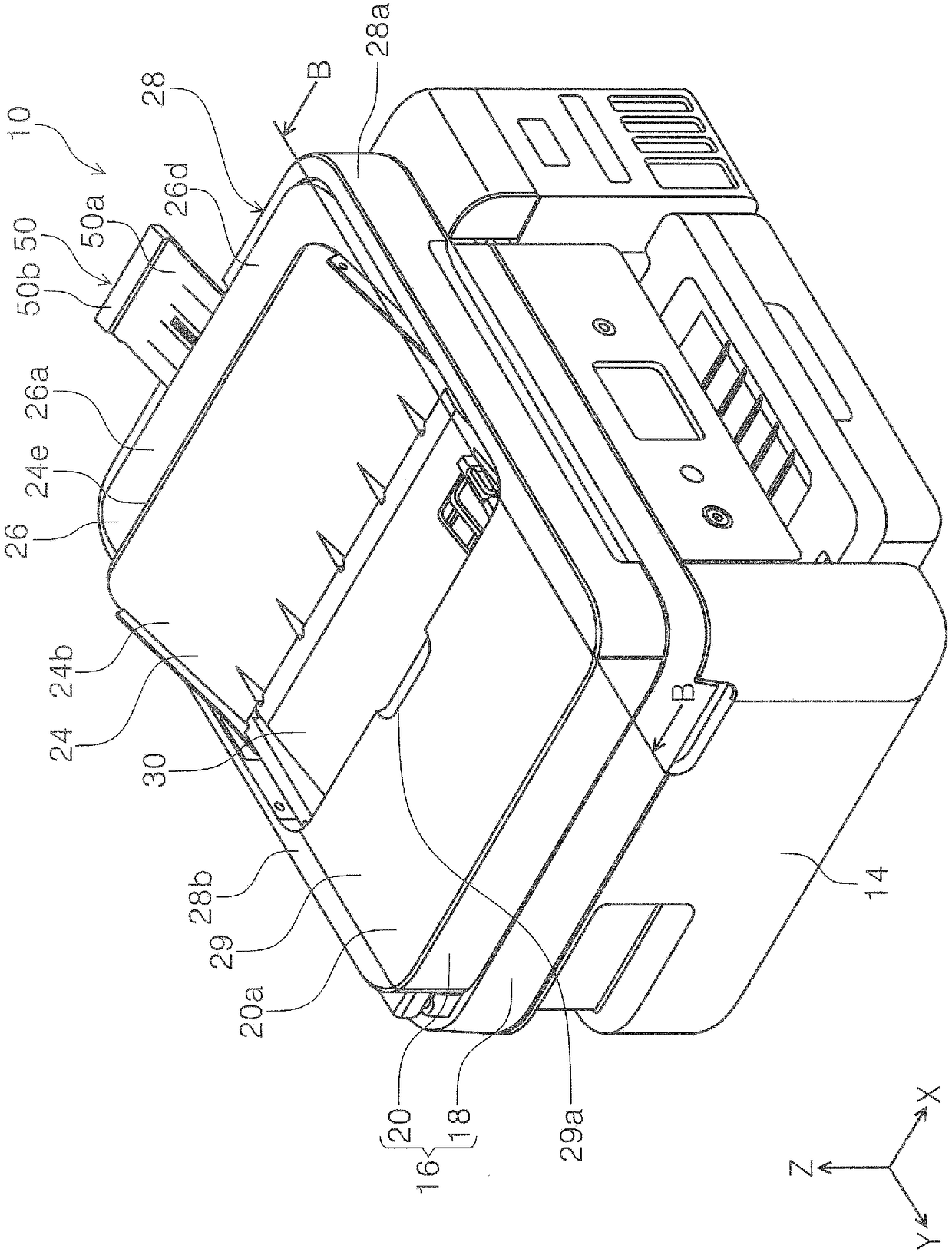 Medium transport device and image reading apparatus