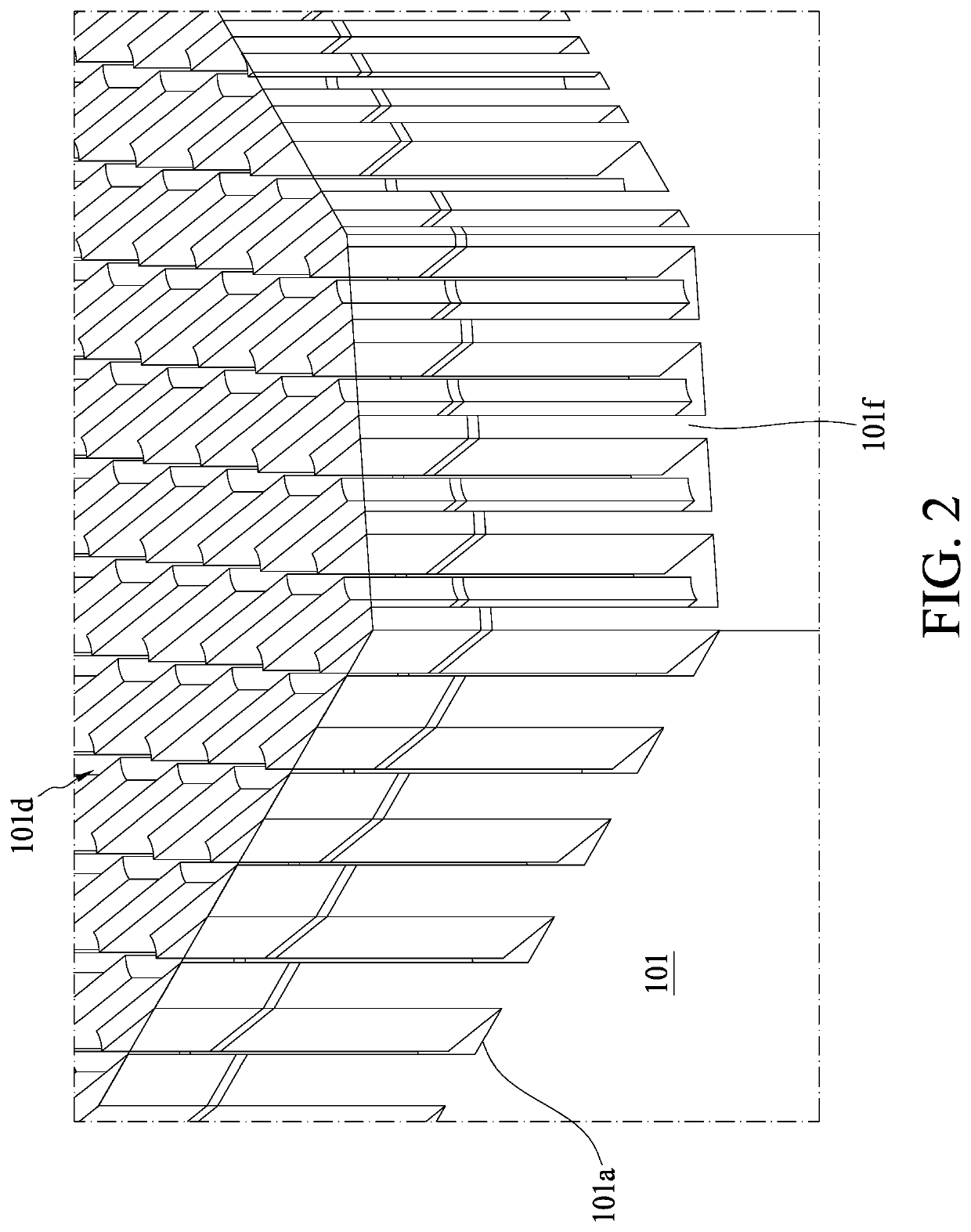 Semiconductor structure having dummy pattern around array area and method of manufacturing the same