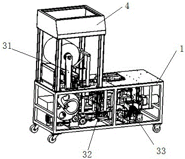 Roll paper supply device