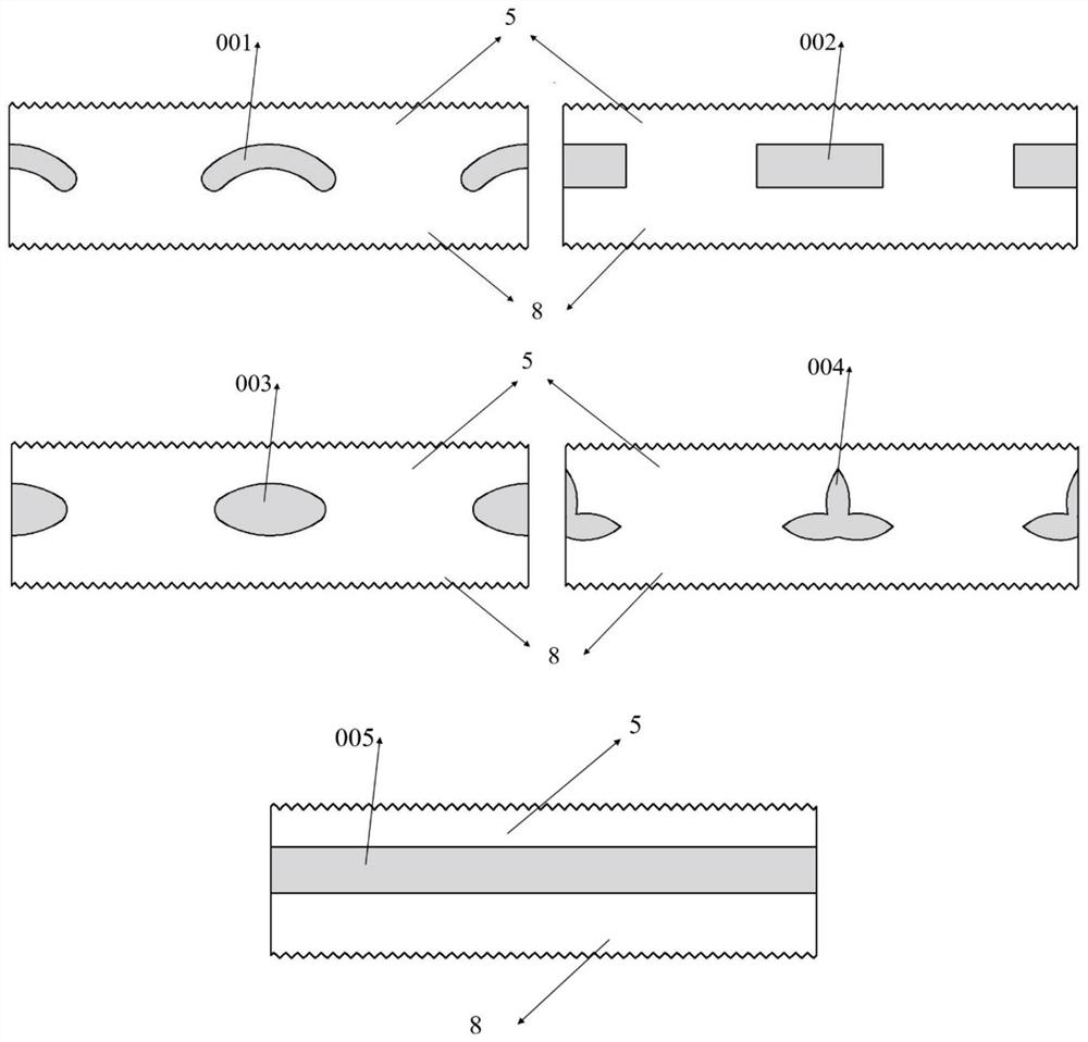 Specially-shaped mixing holes for adjusting outlet temperature distribution of combustion chamber