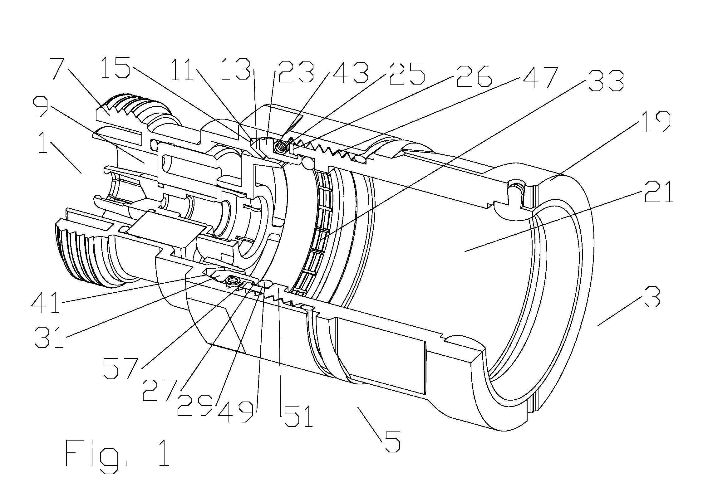 Slip Ring Contact Coaxial Connector