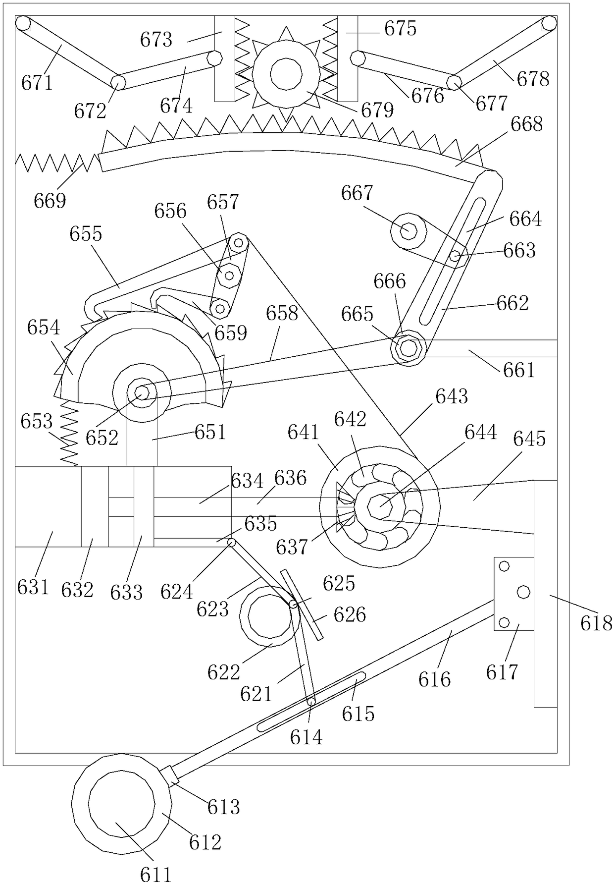 Liquid pipeline bubble alarm device for tobacco equipment