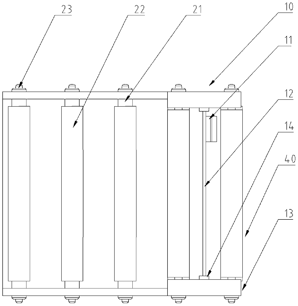 Lightweight partition board cutting device