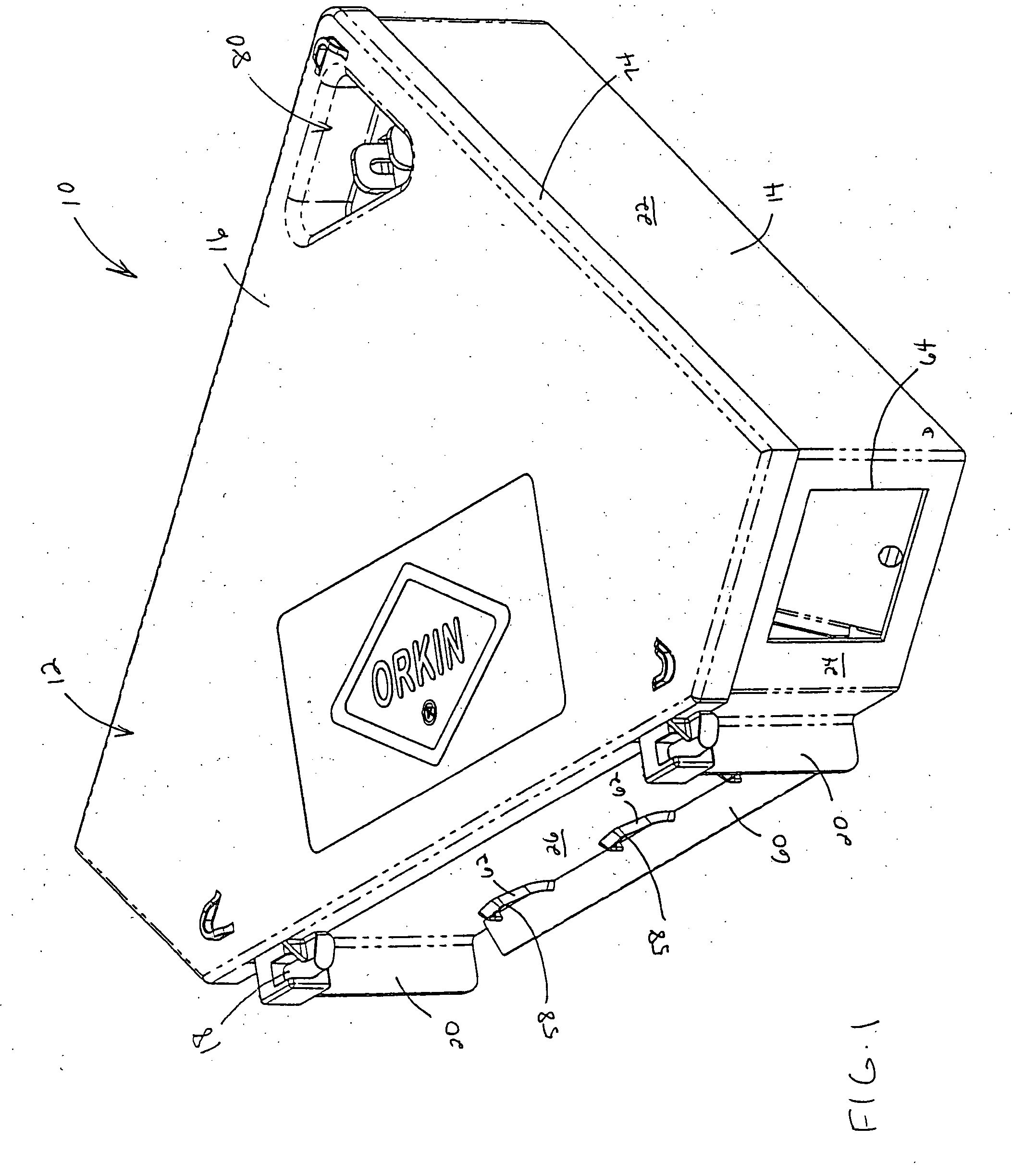 Corner-fitting escape-proof repeating animal trap