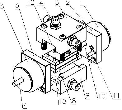 Tow-position six-way reversing valve for pressure-adjusting type suspended load sampler