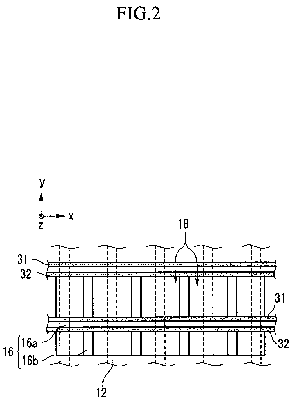 Plasma display panel provided with electrode pairs bordering each sidewall of barrier ribs members