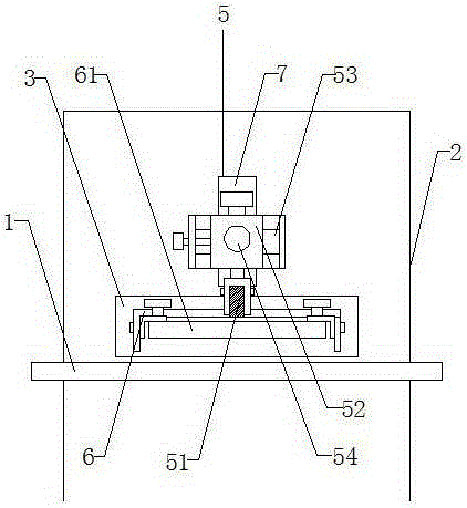 Glass bottle surface printing device