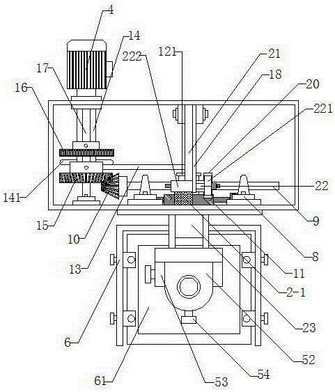 Glass bottle surface printing device