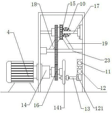 Glass bottle surface printing device