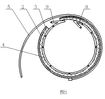 Novel sleeve casing for cable of primary equipment