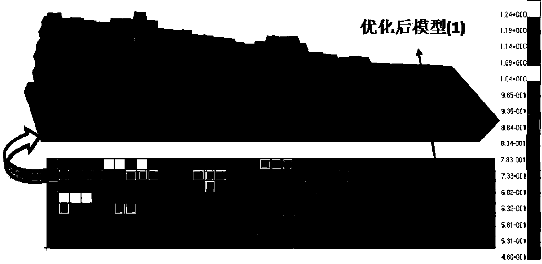 Method for post-processing engineering-based composite material laminated board ply after optimization