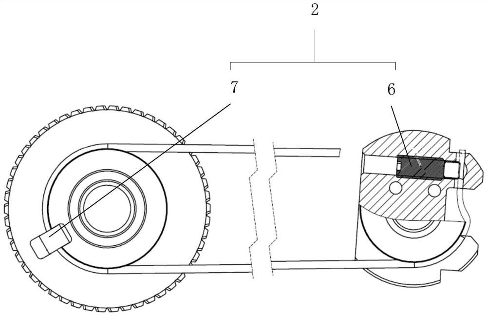 A rope transmission mechanism and a rope transmission mechanism of a manipulator