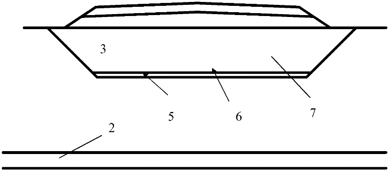 Method for reinforcement construction of soft soil foundation by exchange-filling with foam lightweight soil