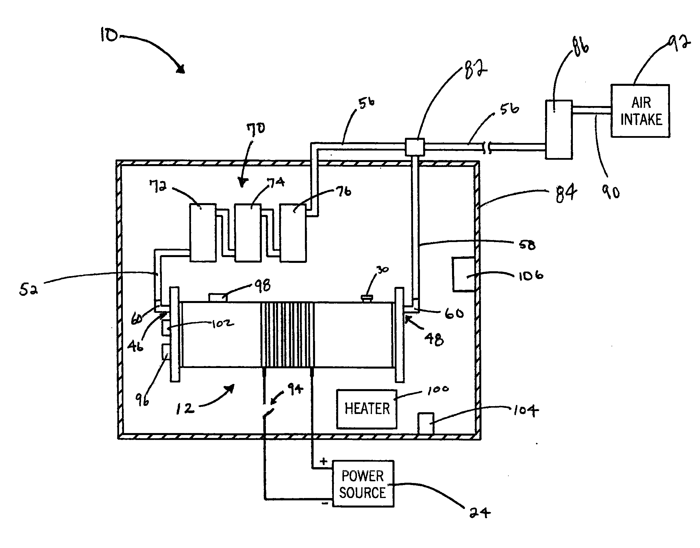 Hydroxy booster system