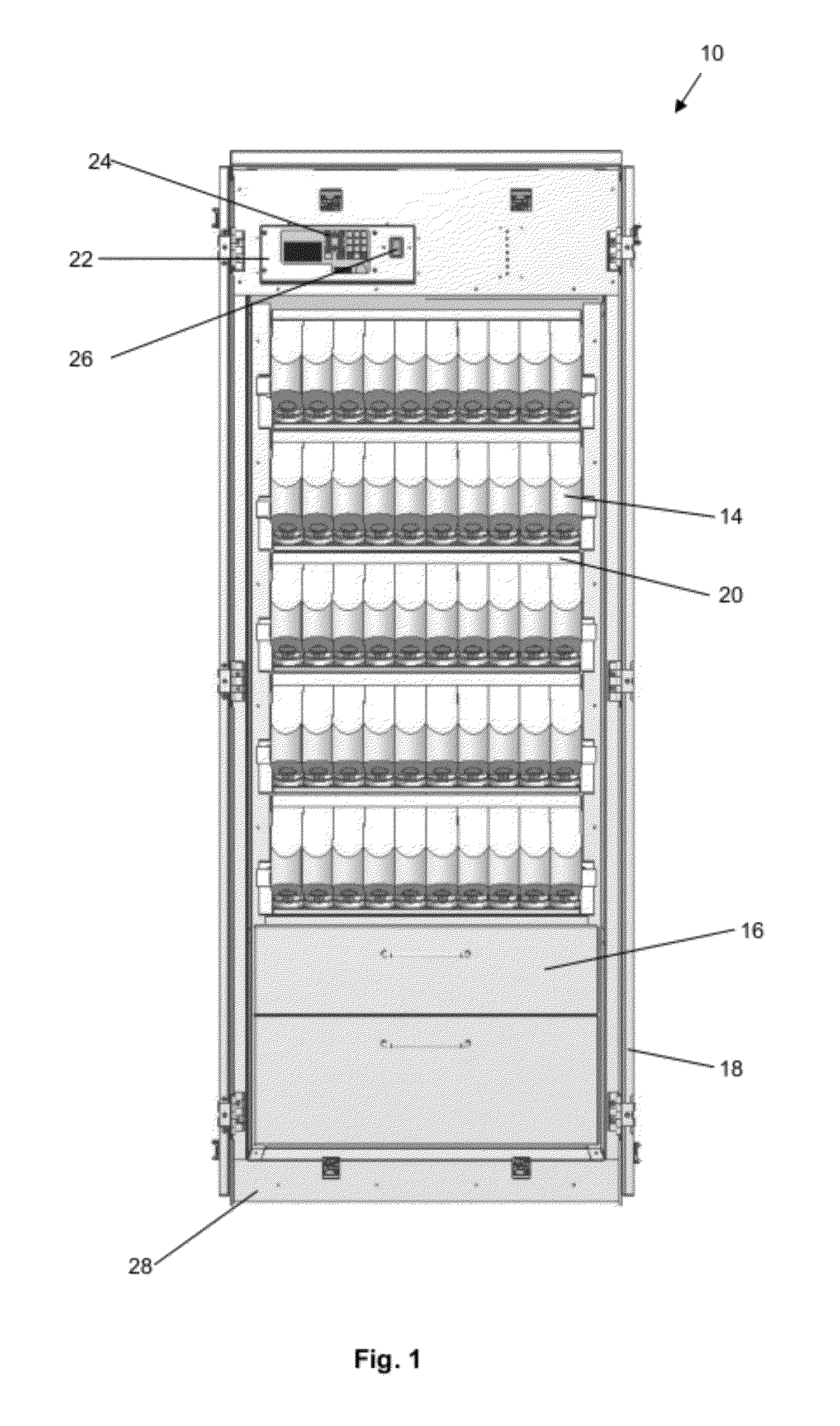 Secure Cabinet for Dispensing Items