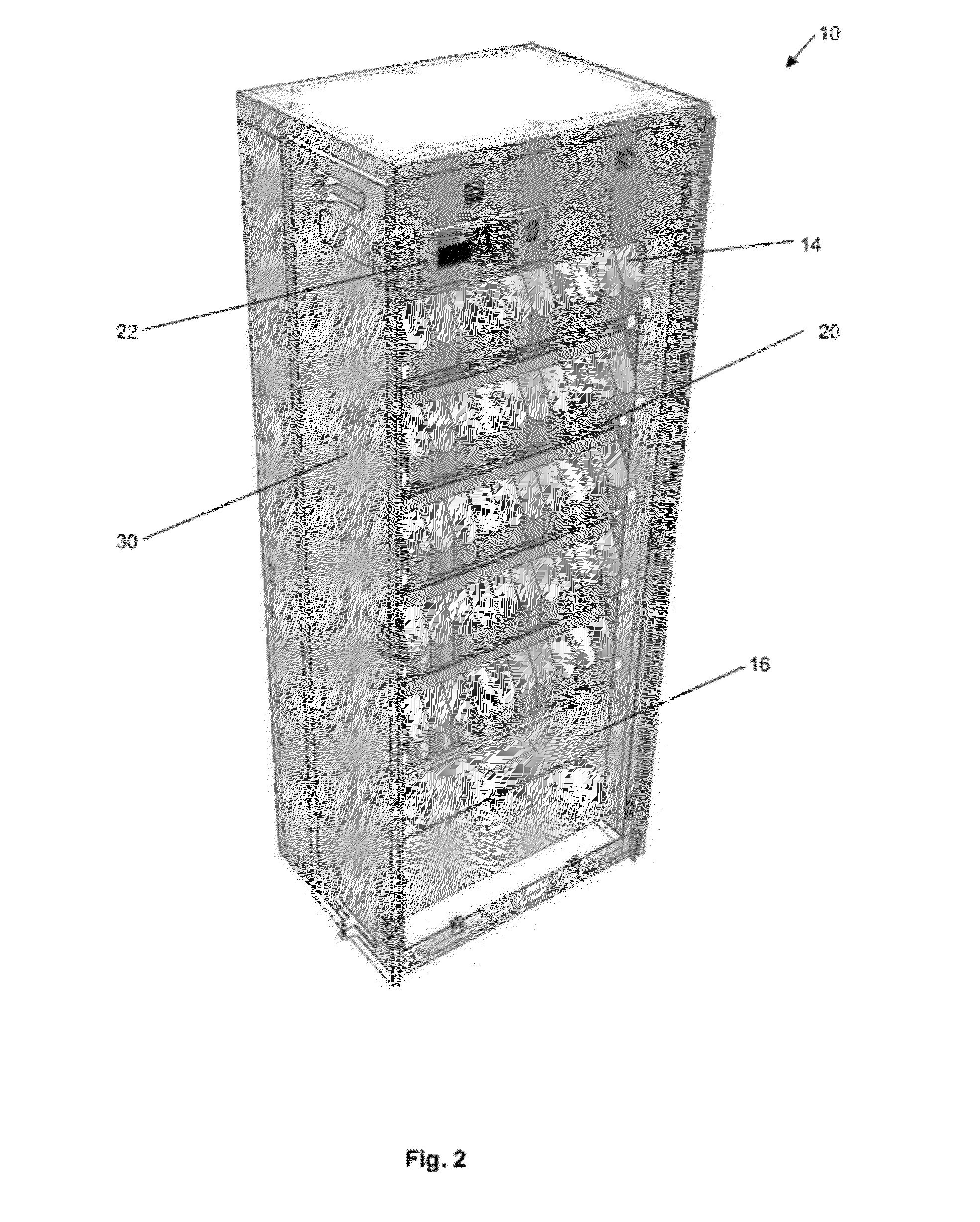 Secure Cabinet for Dispensing Items