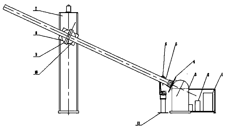 Welding displacement tool for robot automatic welding and welding method