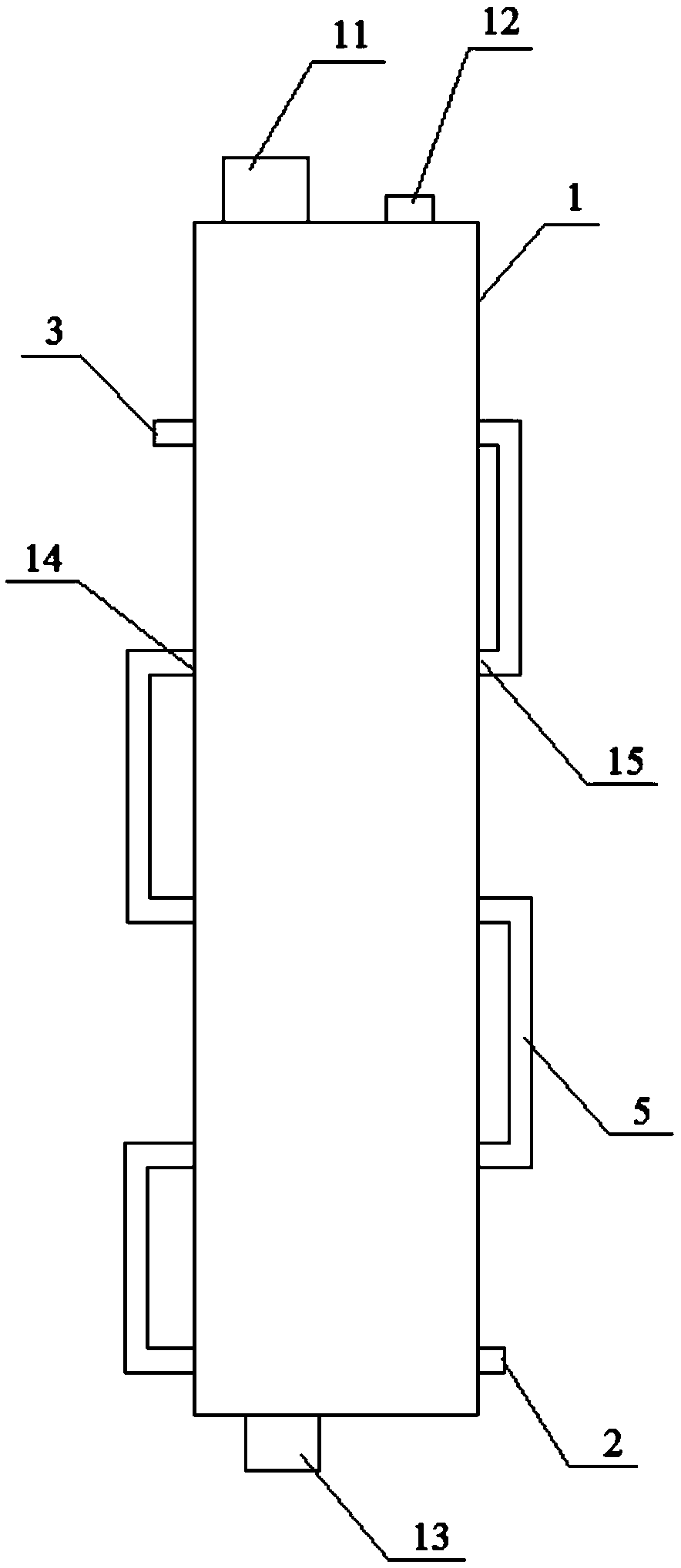 P-xylene crystal separation method