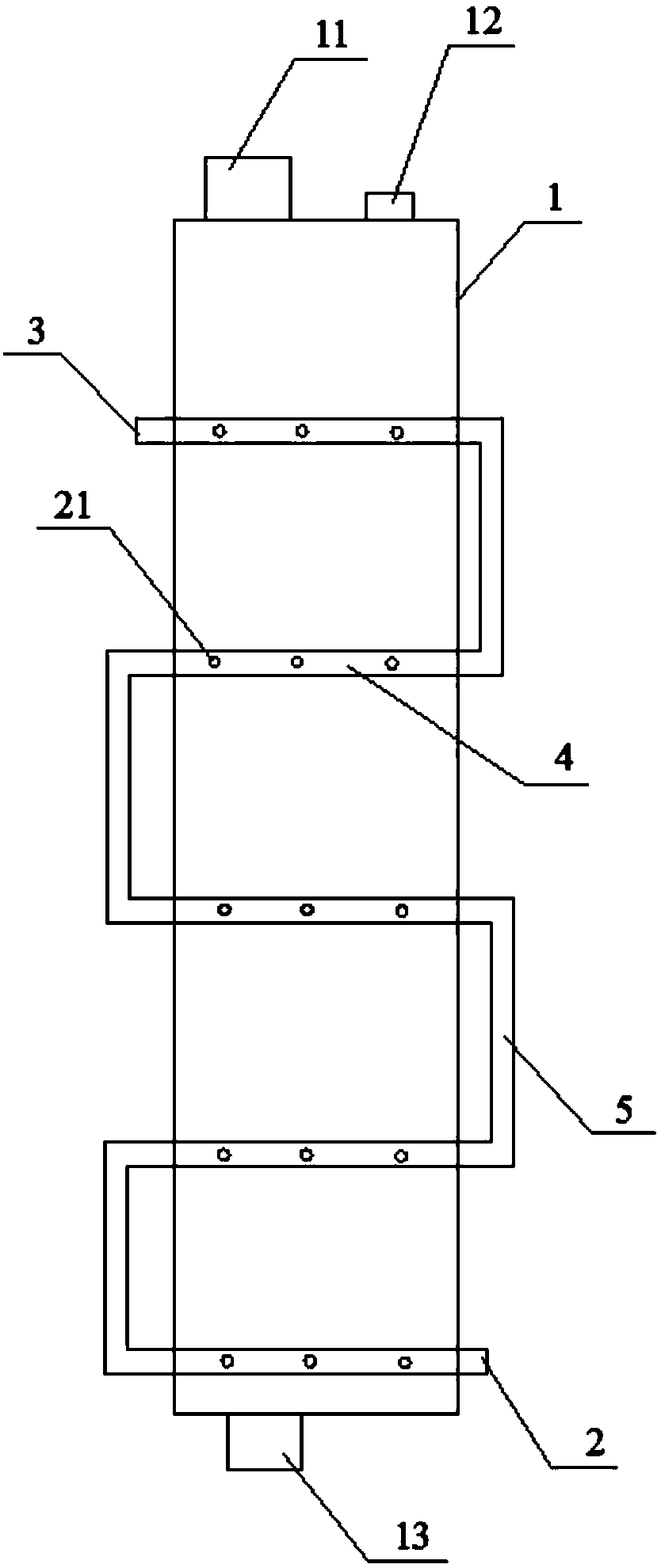 P-xylene crystal separation method