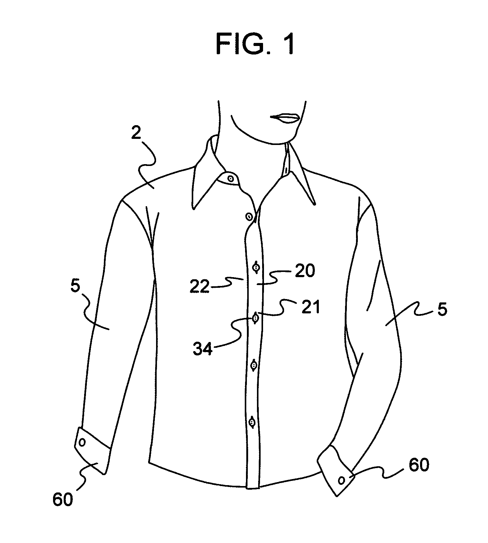 Cuff closures for dress shirts