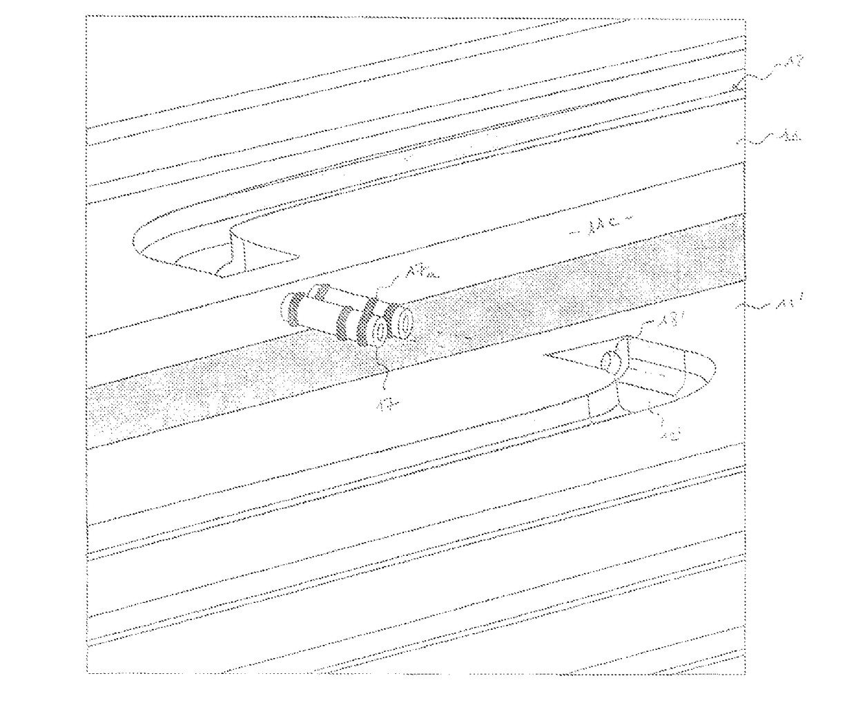 Building panel intended for creating heating and/or cooling walls of buildings