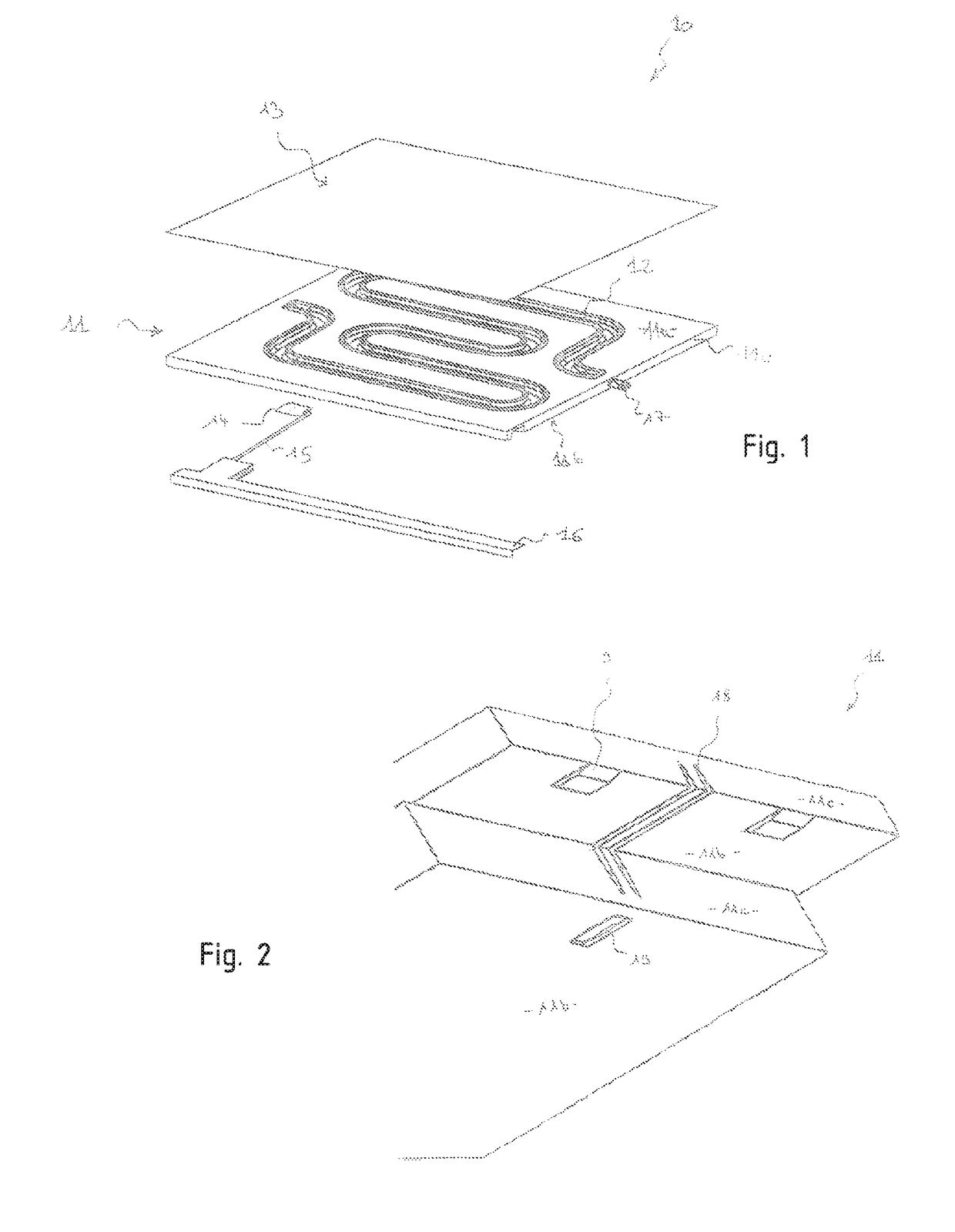 Building panel intended for creating heating and/or cooling walls of buildings