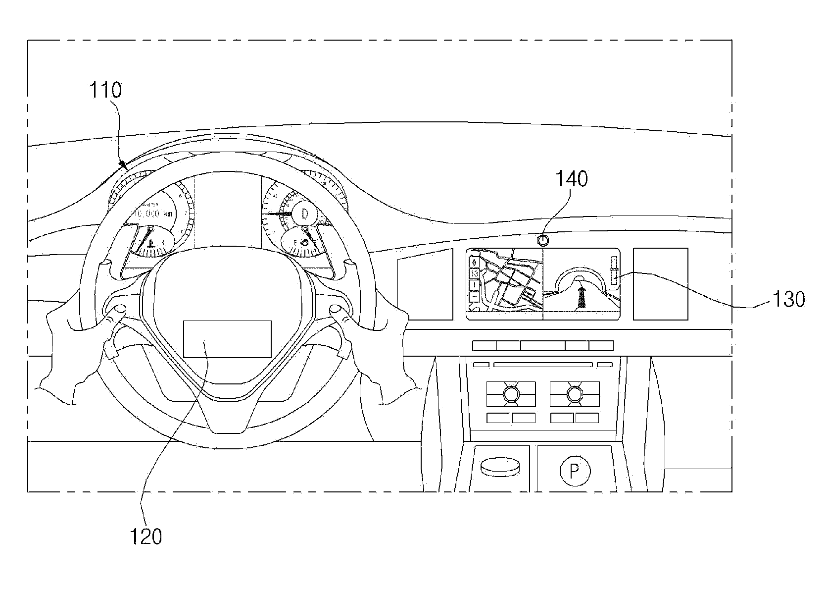 Integrated multimedia device for vehicle