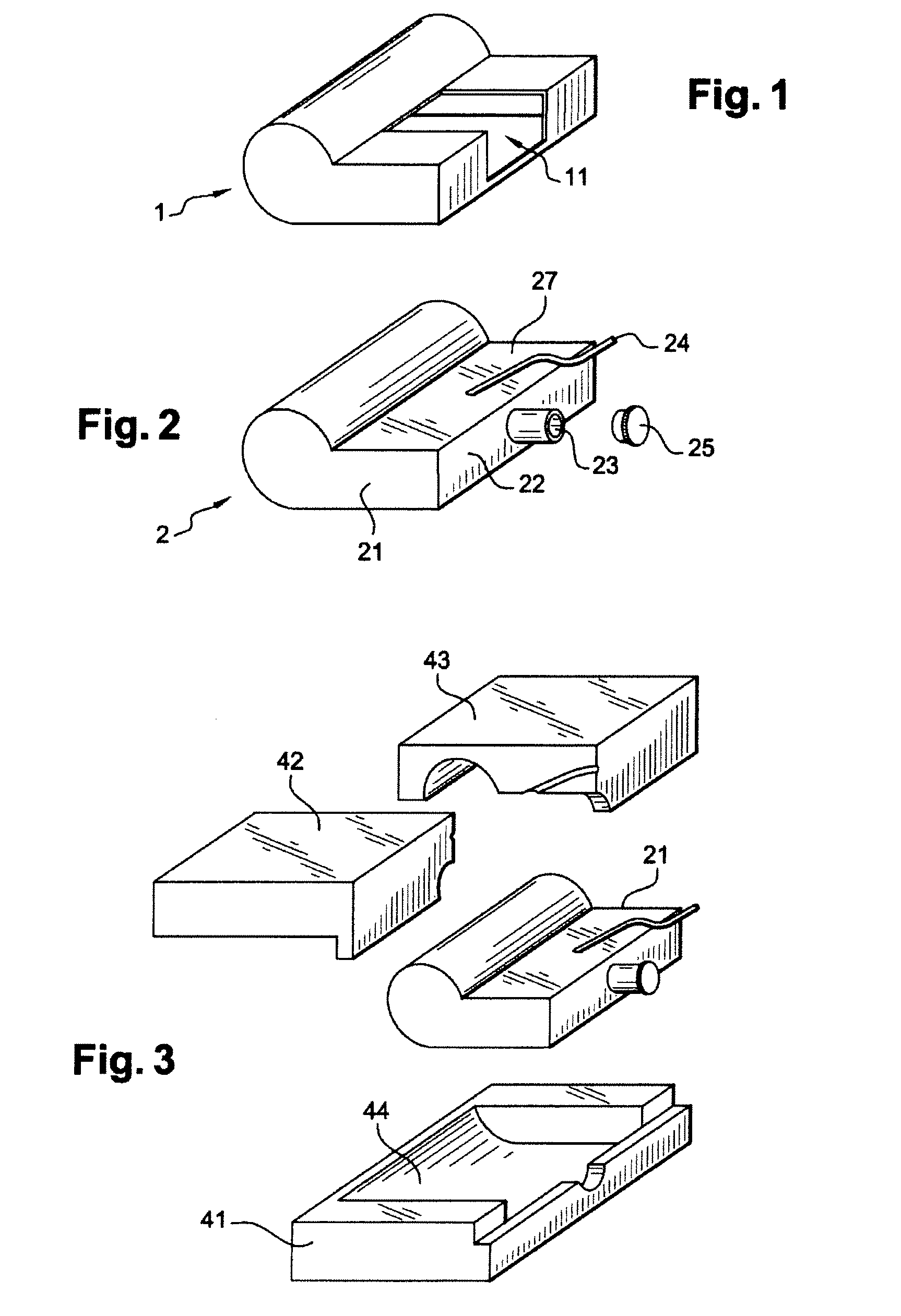 Method for producing structures of complex shapes of composite materials