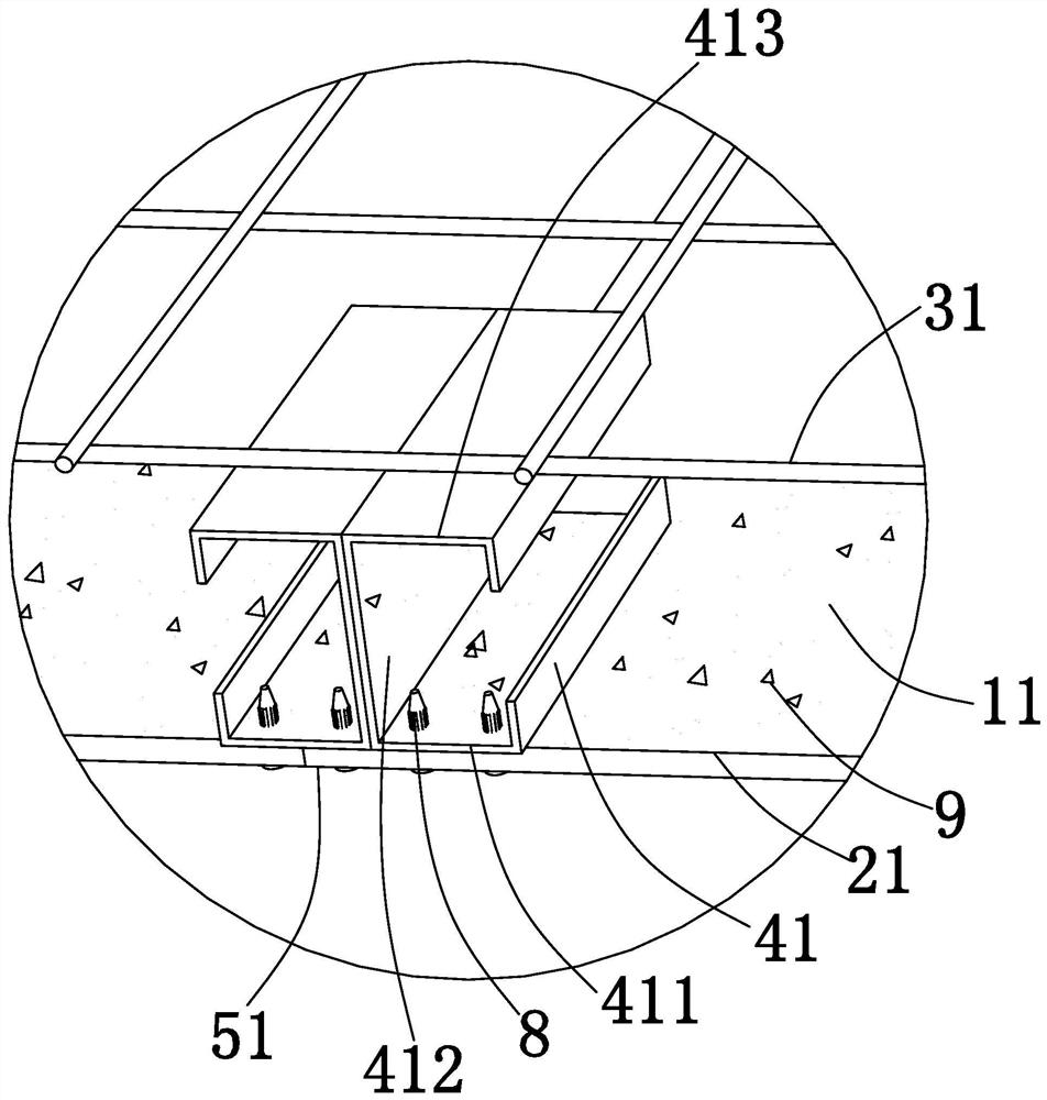 Fabricated roof, construction method applying fabricated roof and building structure