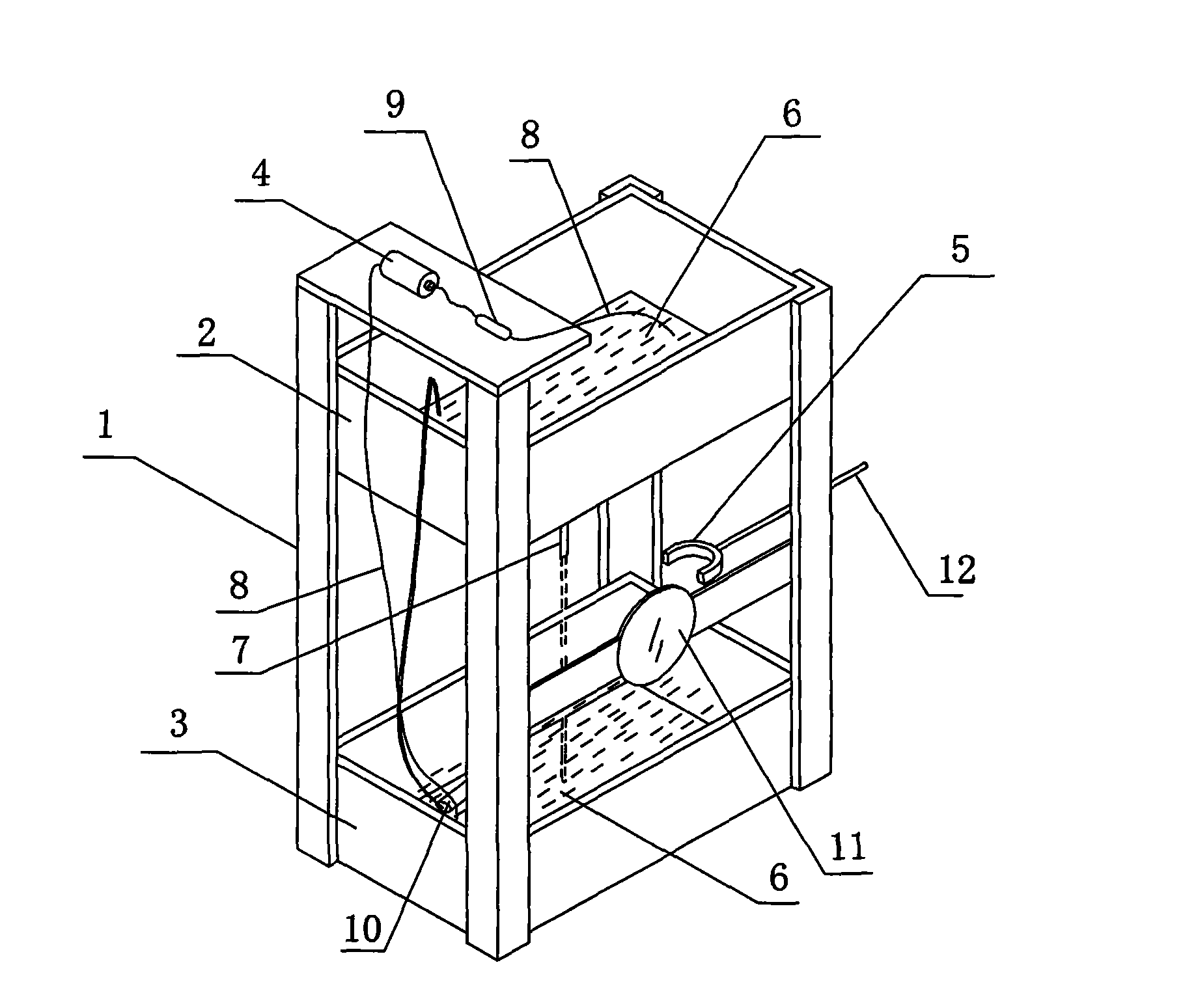 Lorentz force demonstrating instrument