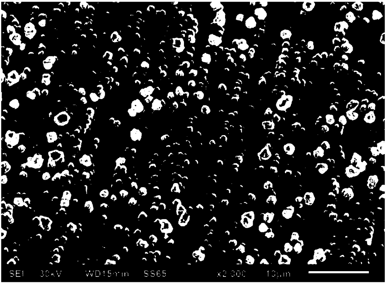 Surface roughening treatment method of smooth-contour copper foil