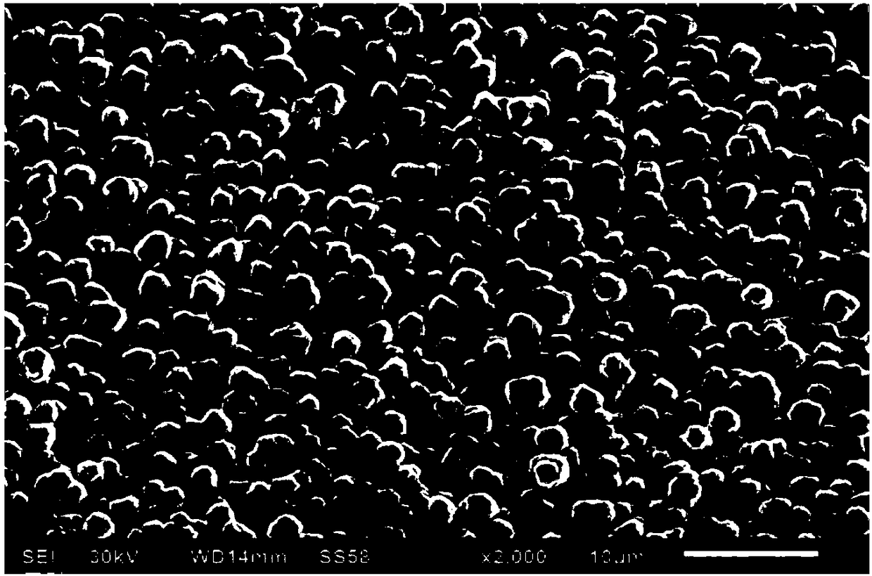 Surface roughening treatment method of smooth-contour copper foil