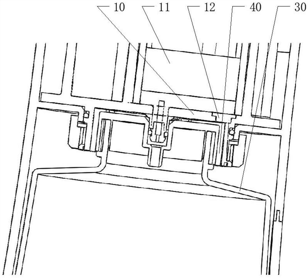 Liquid bottle air pressure balance type liquid outlet device