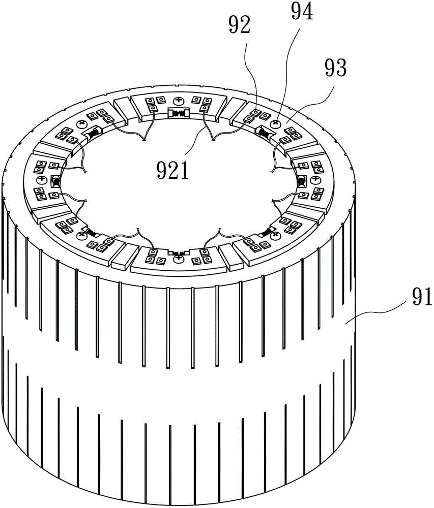 Macro fill light module with flexible circuit board