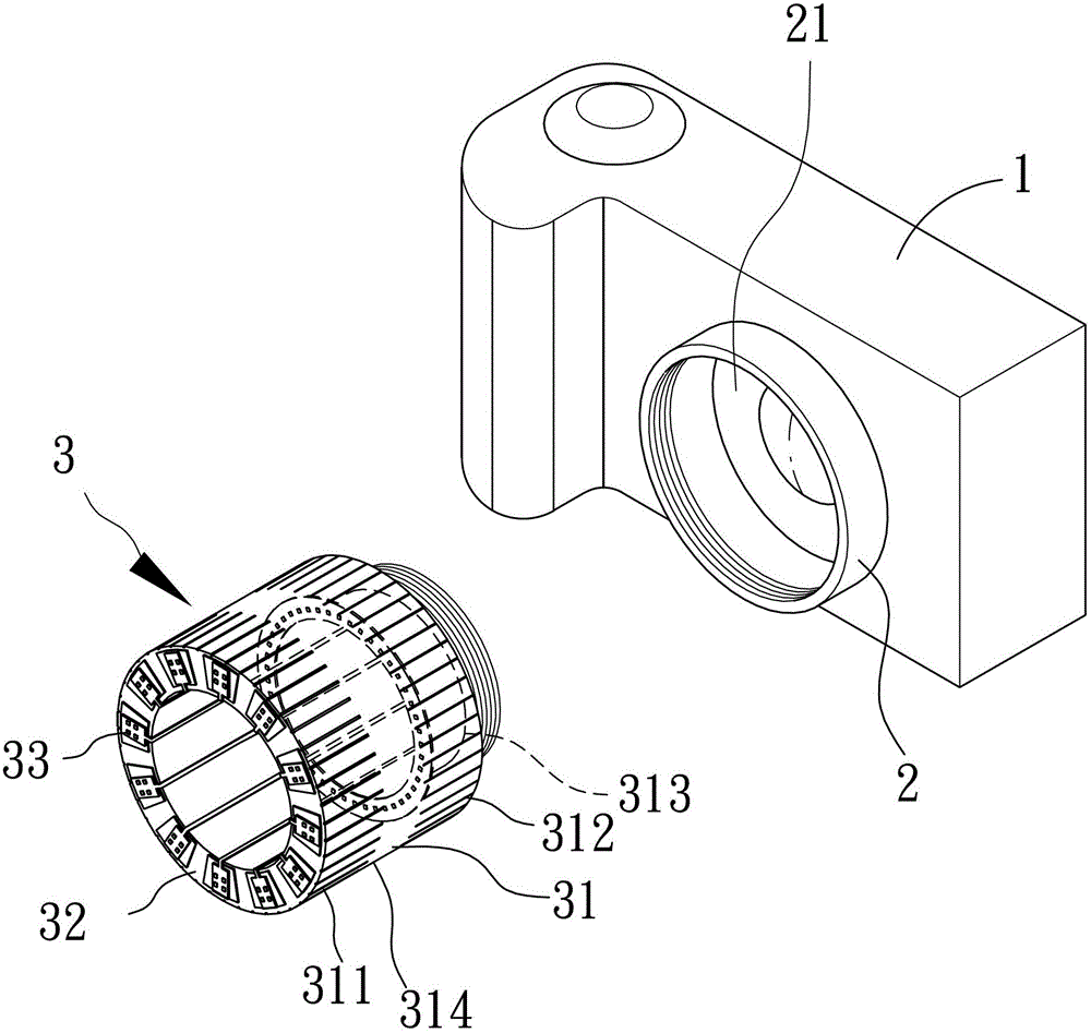 Macro fill light module with flexible circuit board