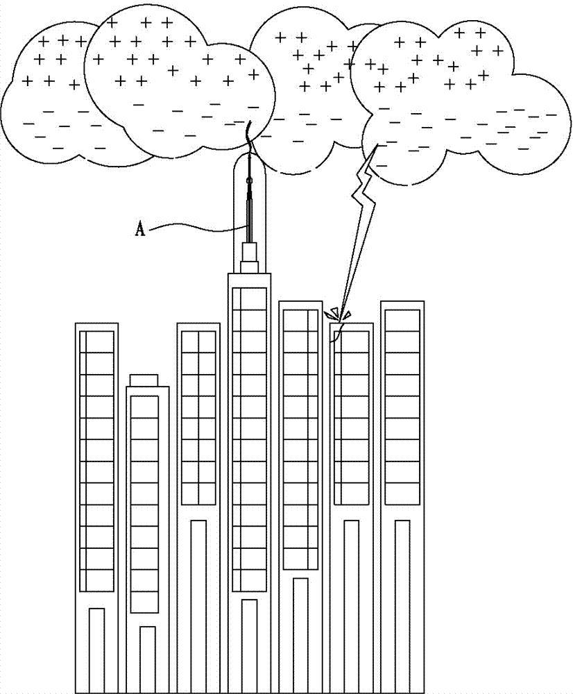 Twin-ion ESE (early streamer emission) lightning protection system