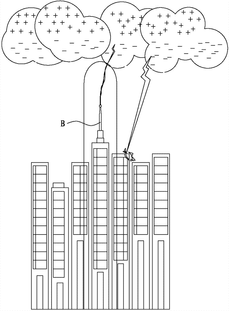 Twin-ion ESE (early streamer emission) lightning protection system