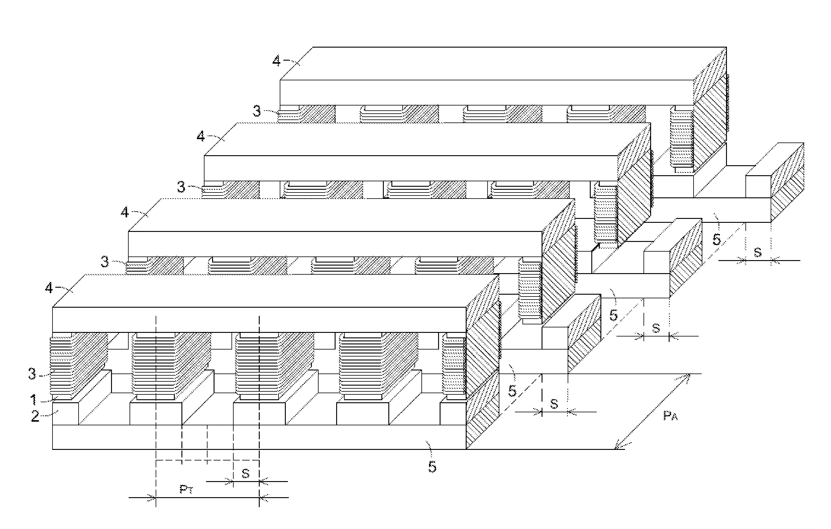 Matrix integrated sequential magnetic attraction electric machine