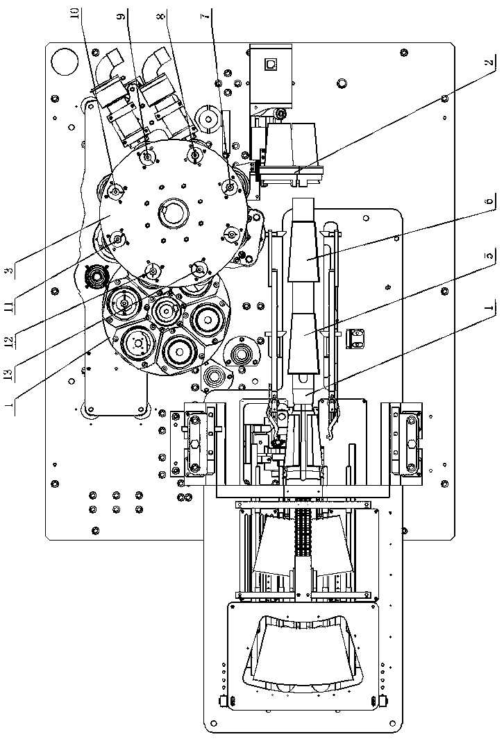 Double-disc paper cup machine